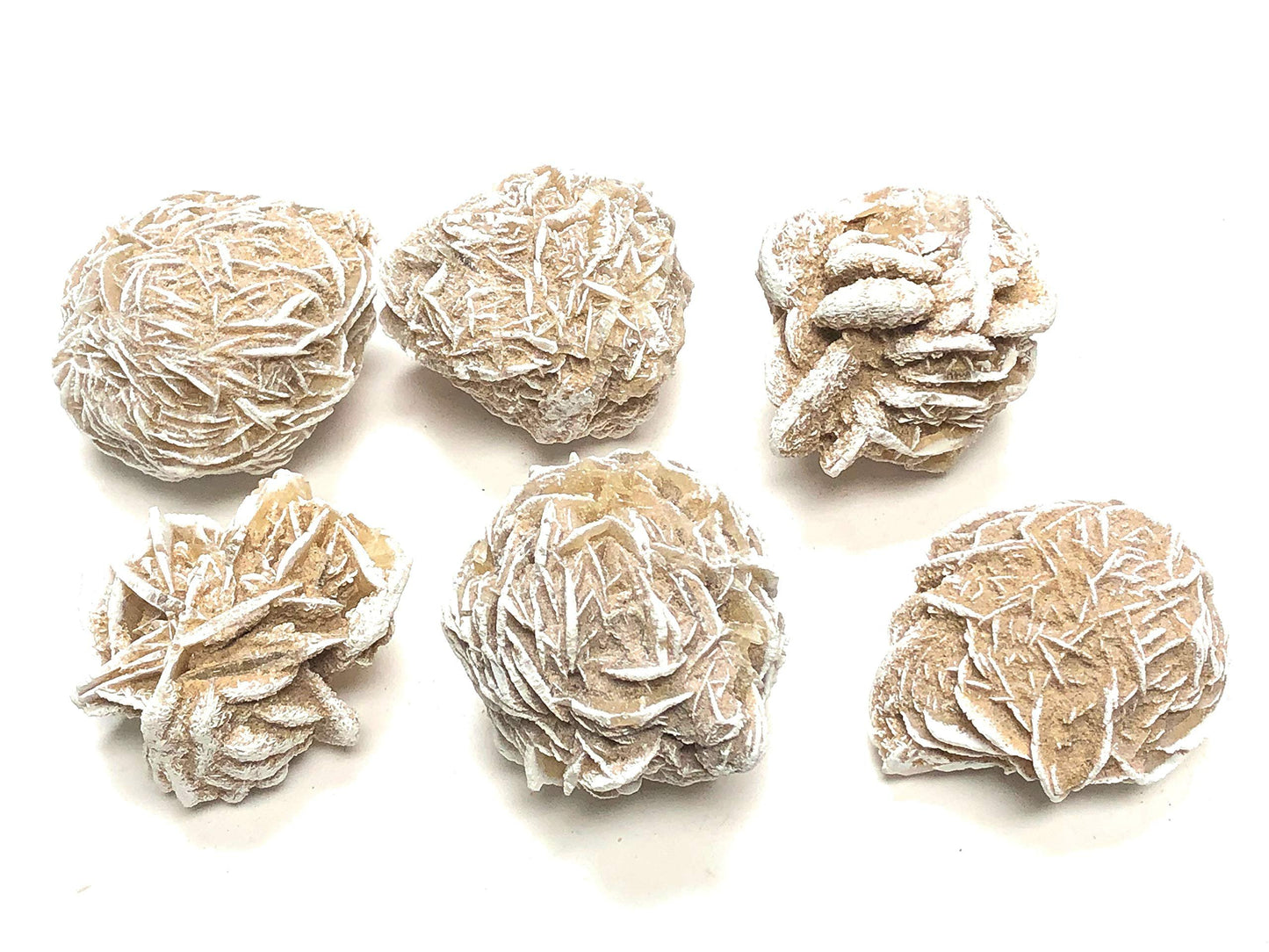 Zentron Crystal Collection Selenite Rose Set of 5