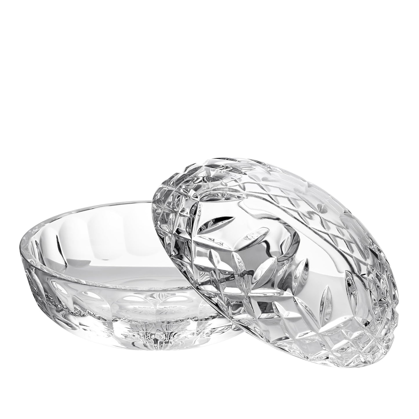 Waterford Lismore Covered Box 5in