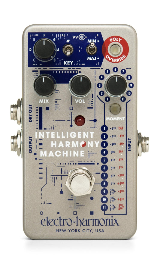 Electro-Harmonix Intelligent Harmony Machine Harmonizer & Pitch Shifter Pedal