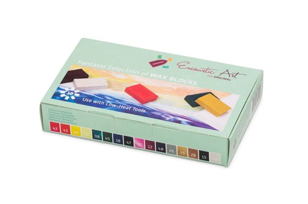 Encaustic Art The Original - Different Selection Set of Beeswax Blocks
