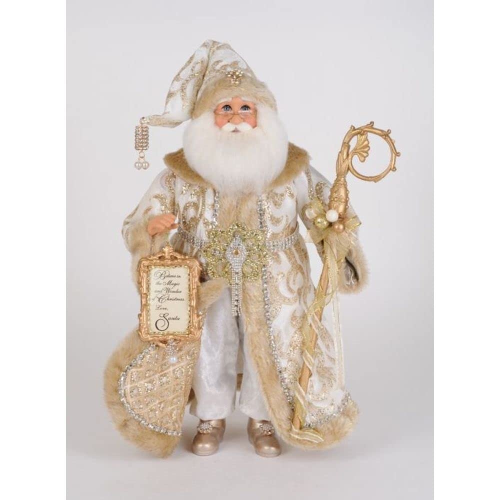Karen Didion Gilded Elegance Santa