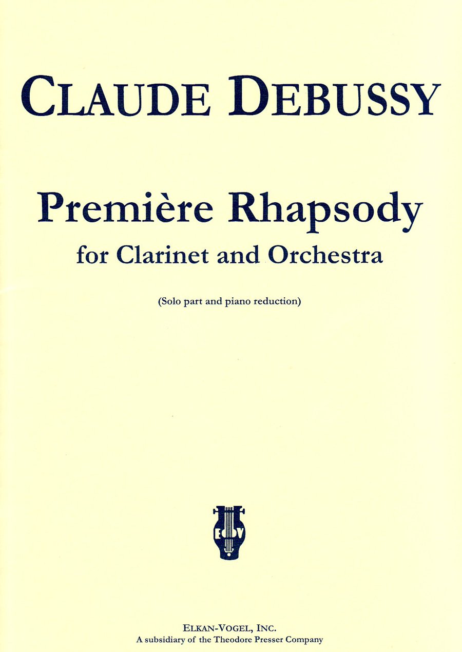 Premiere Rhapsody: for Clarinet and Orchestra - Solo Part and Piano Reduction