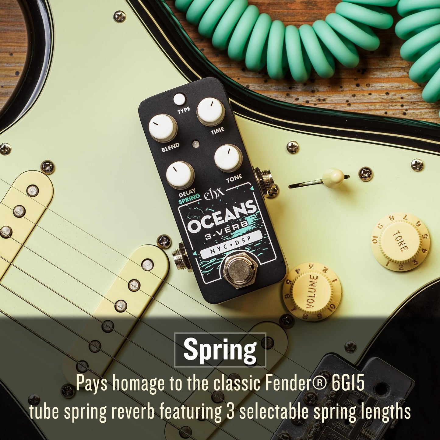 Electro-Harmonix Pico Oceans 3-verb Reverb Pedal