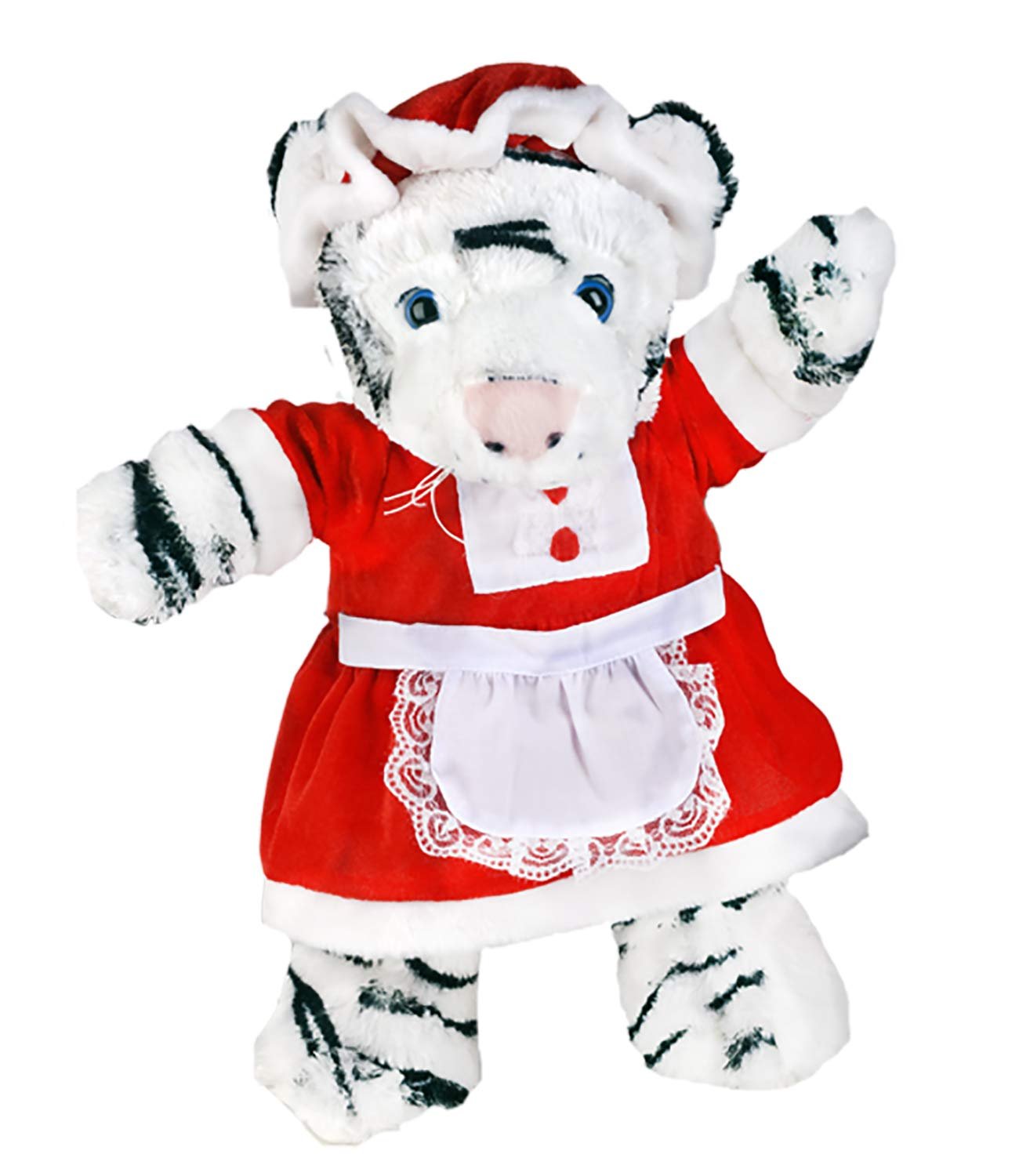 Mrs. Claus Outfit Teddy Bear Outfit Fits Most 14"-18" Build-a-Bear and Make Your Own Stuffed Animals