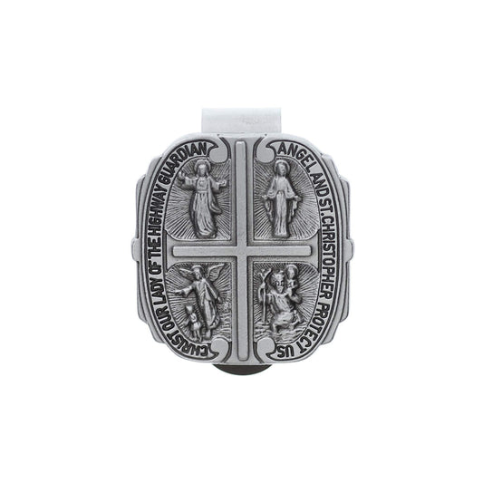 Four Way Medal Visor Clip