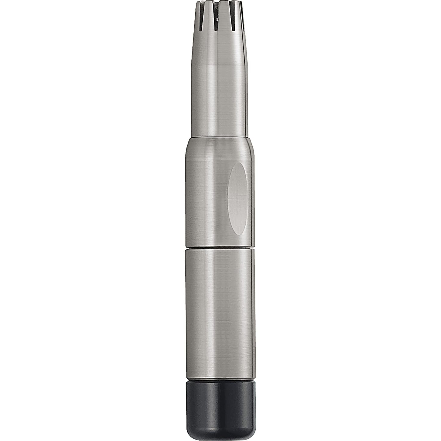 ZWILLING Nose and Ear Hair Trimmer (Travel Size, Internal, Rotating Blades, Safe to use, Hypoallergenic), Premium, Silver, 3 inch