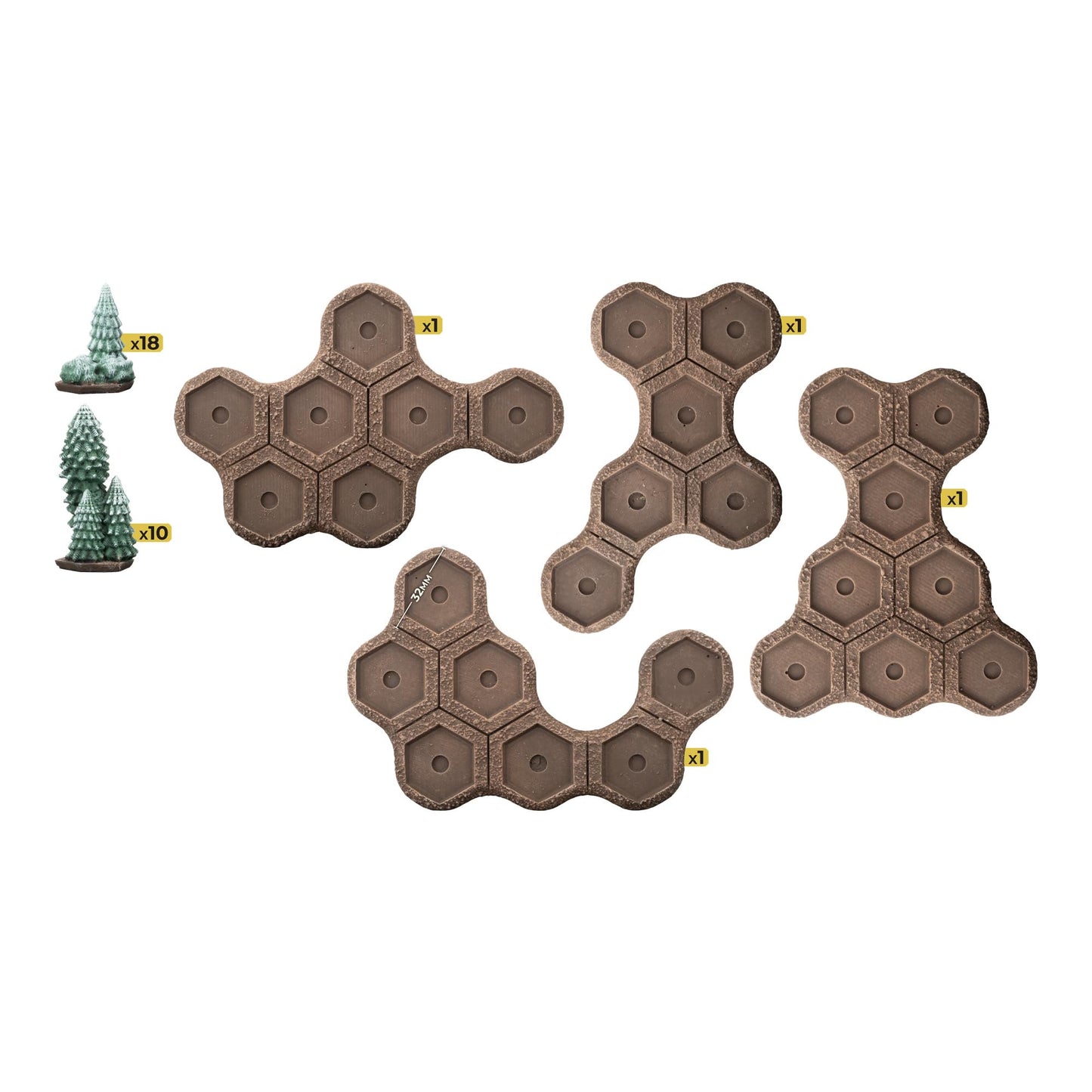 Gale Force Nine - Hextech - Winter Light & Heavy Woods