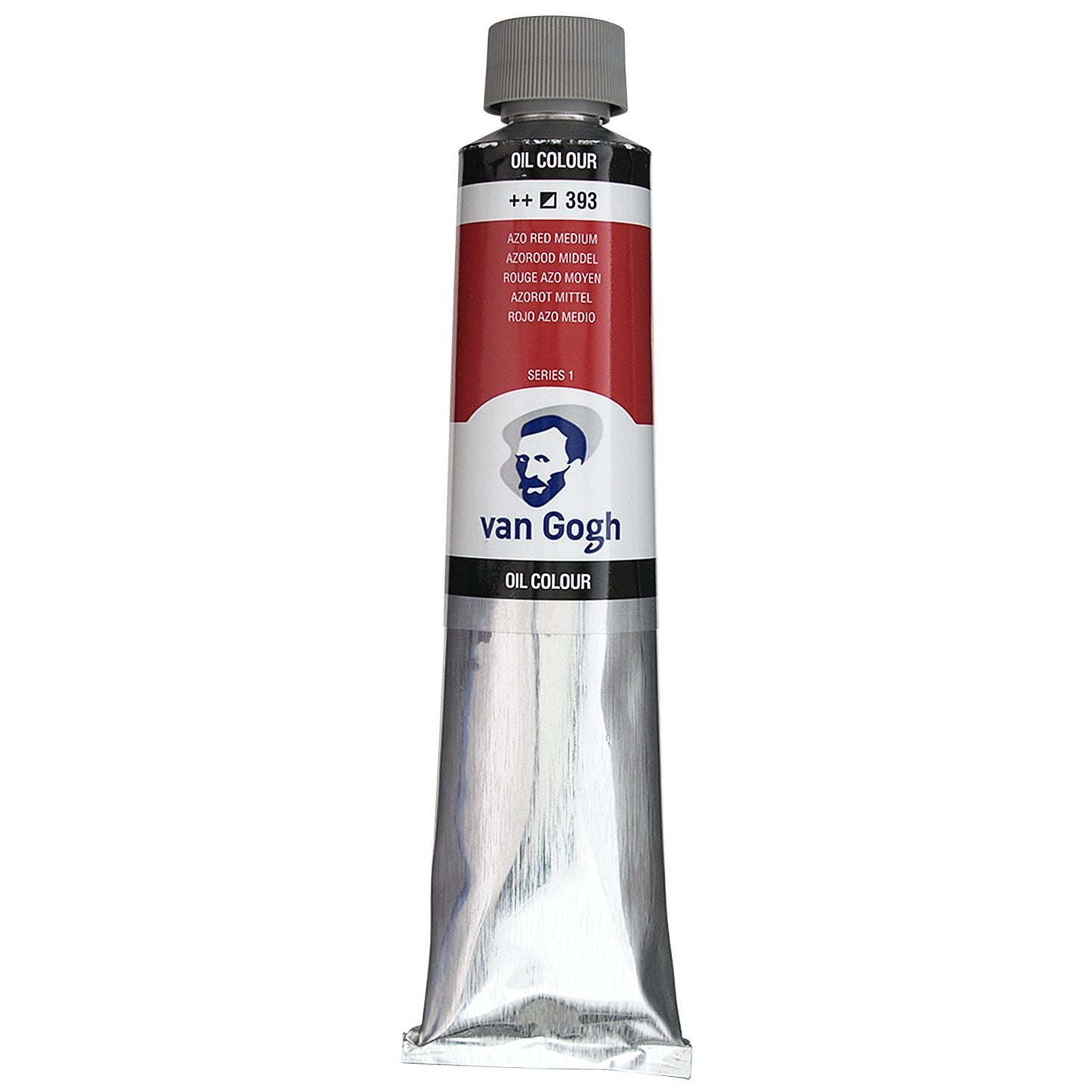 Van Gogh Oil Color Paint, 200ml Tube, AZO Red Medium 393