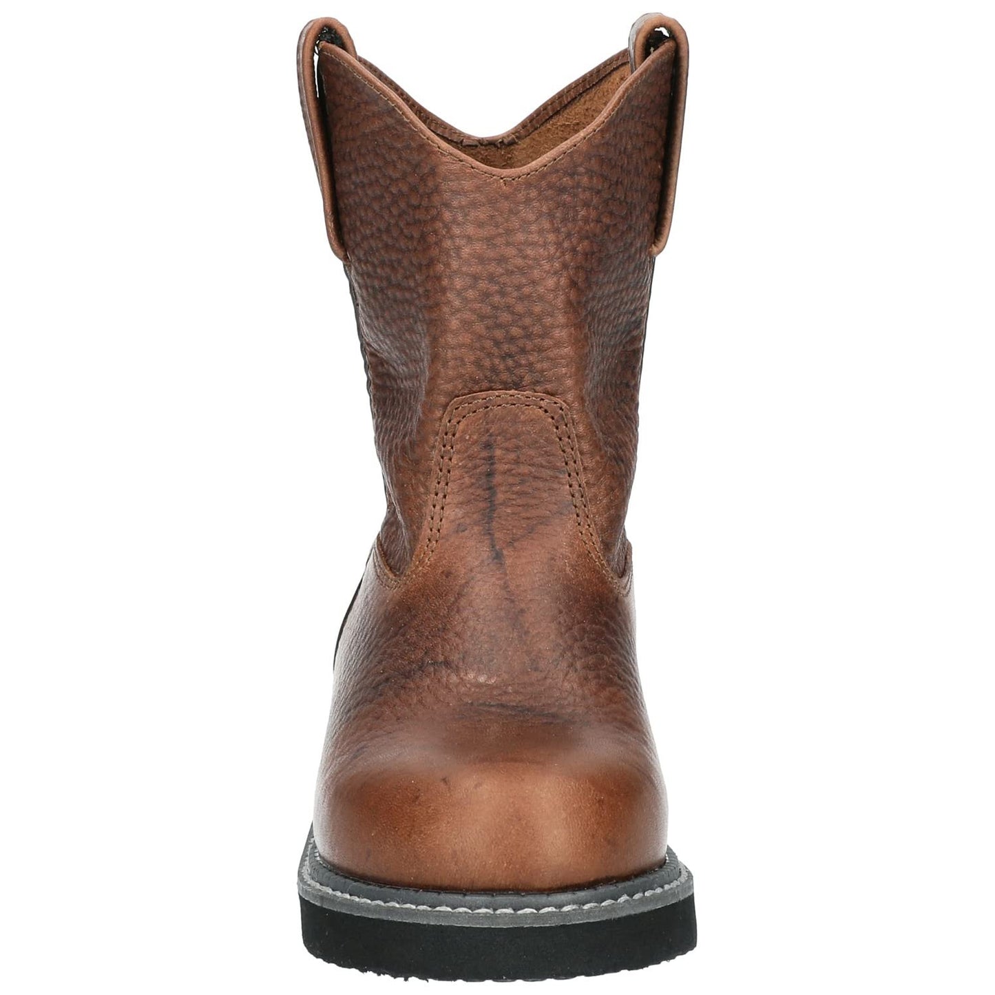 Smoky Children's Kid's Brown Leather Wellington Western Cowboy Boot