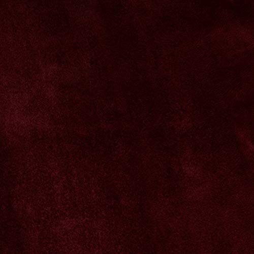 Shannon Minky Solid Cuddle 3 Extra Wide Merlot, Fabric by the Yard