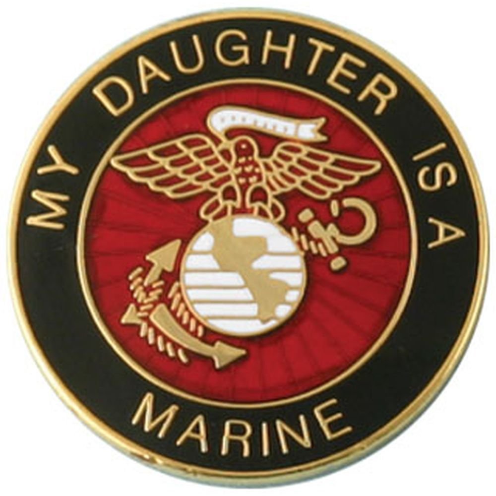 My Daughter is a Marine Lapel Pin