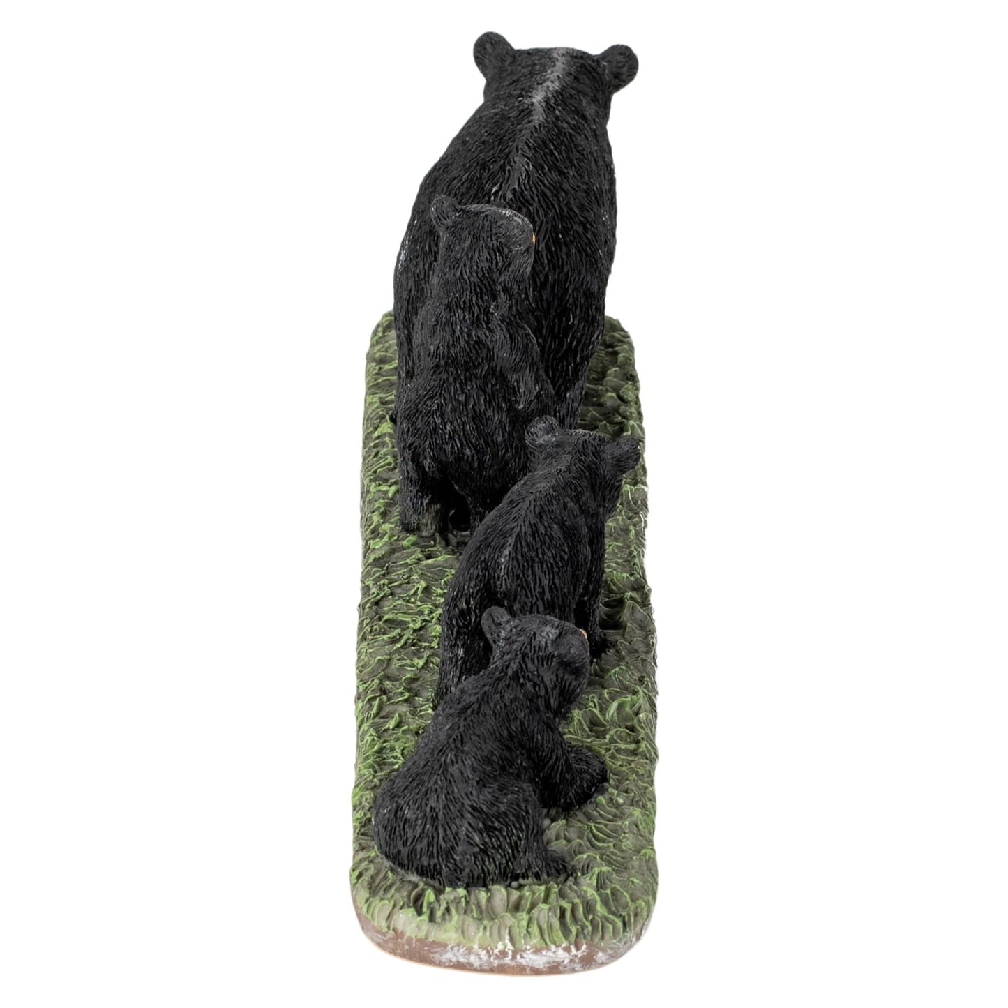 Slifka Sales Co. Black Mama Bear and Cubs 11 x 3 Resin Table Top Figurine