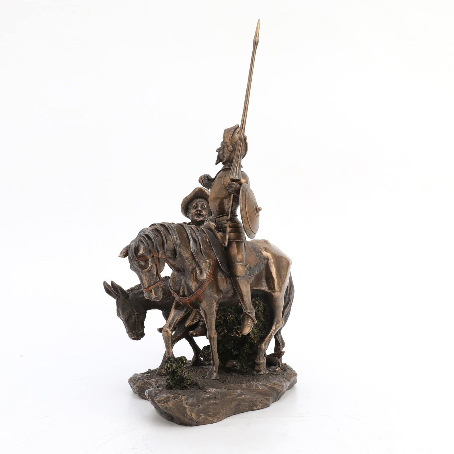 Unicorn Studios Don Quxote & Sancho Panza, Cold Cast Bronze