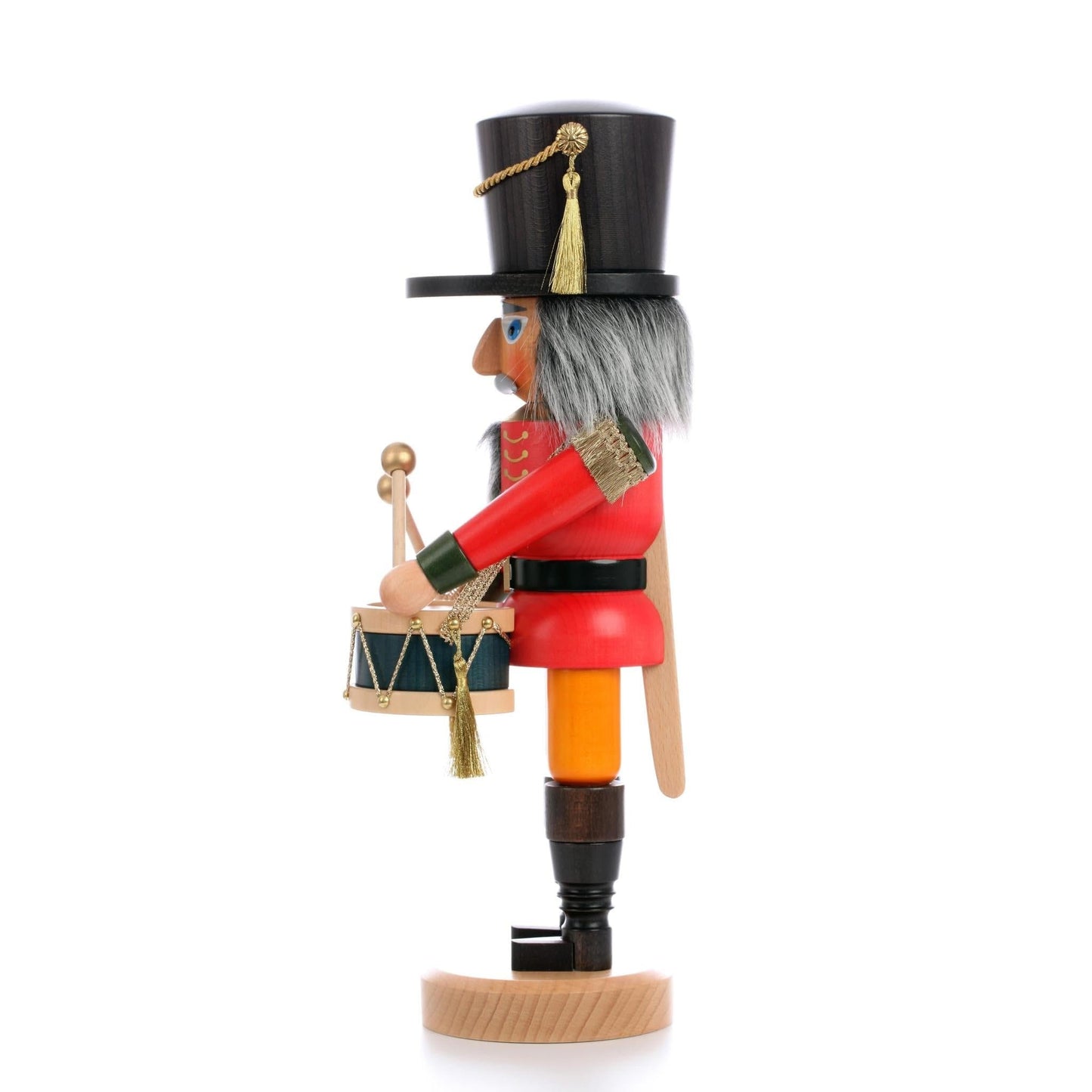 Christian Ulbricht Nutcracker - Drummer Red - Glazed