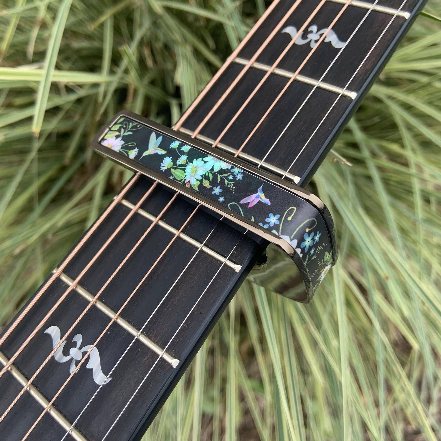 Thalia Guitar Capo - Deluxe Series (New Model with (2) Universal OctaveTouch Fret Pads)