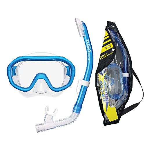 TUSA Sport Mini-Kleio Junior Mask and Snorkel Combo (w/Reusable Bag)