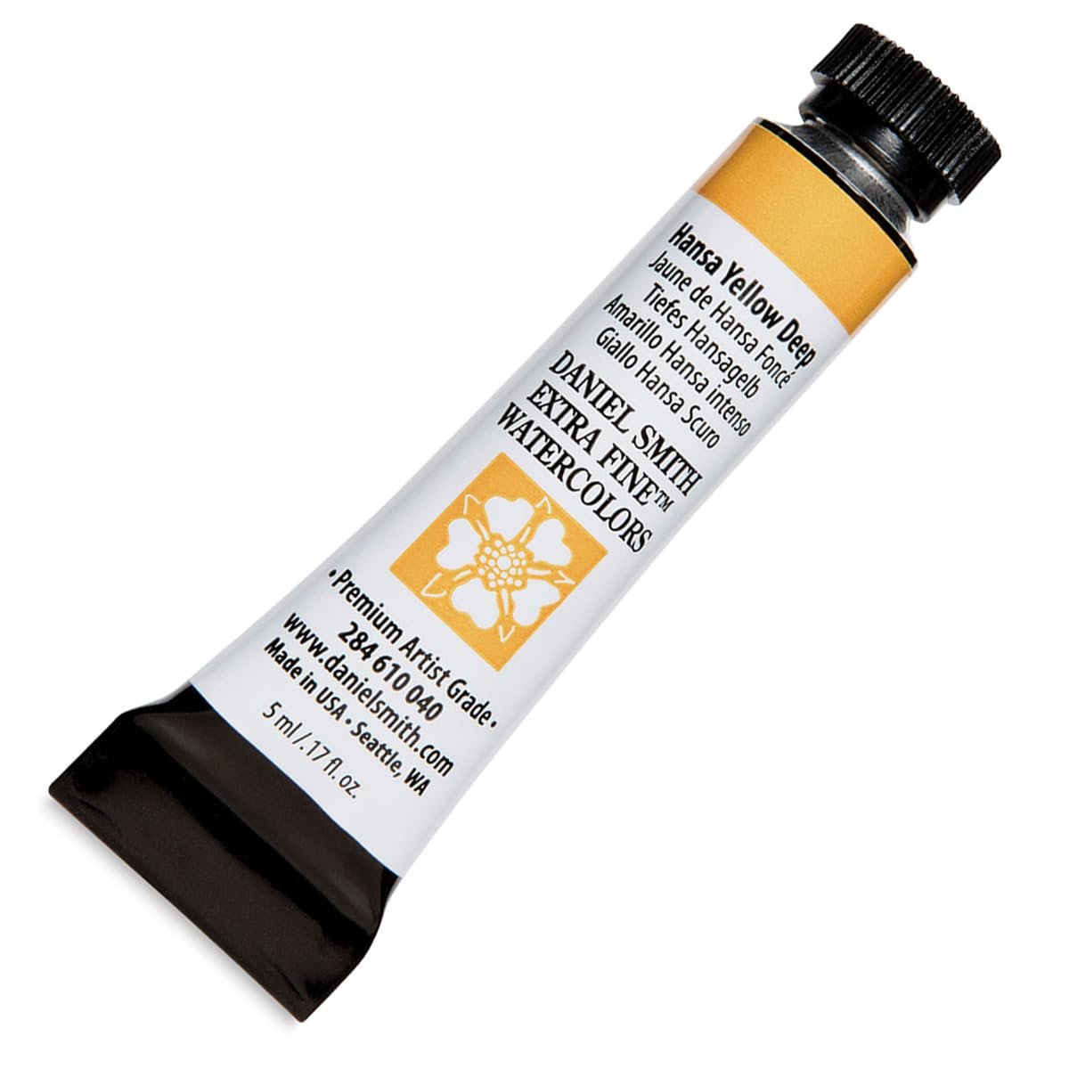 Daniel Smith Watercolour 5 ml Tube (Series 1) - Hansa Yellow Deep (0040)
