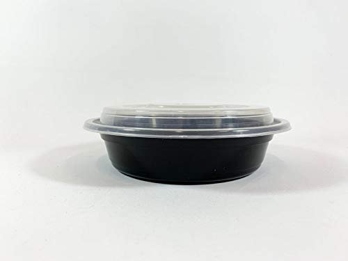 51 Sets 24oz Meal Prep Containers with Lids, Microwavable Plastic BPA free