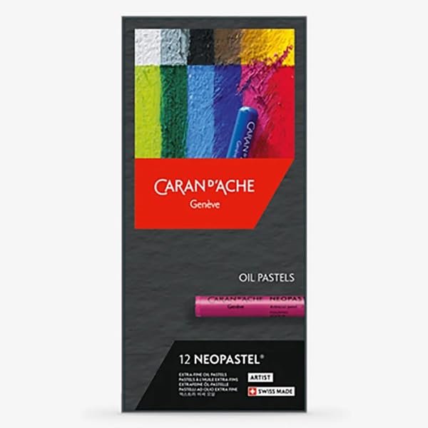 Caran D'ache - Neopastel Artist Oil Pastels - Set of 12 (7400.312)