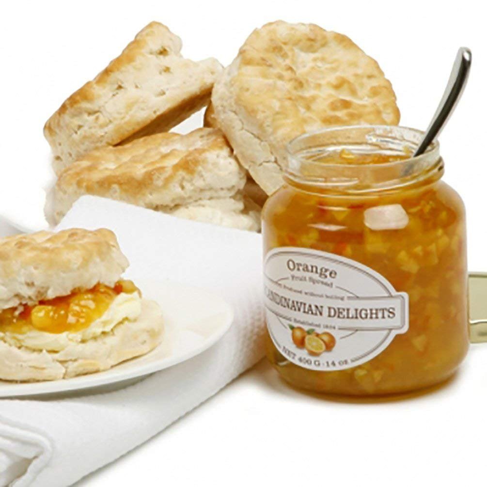 Elki's Gourmet Scandinavian Delights Preserves, Orange, 13.4 Ounce