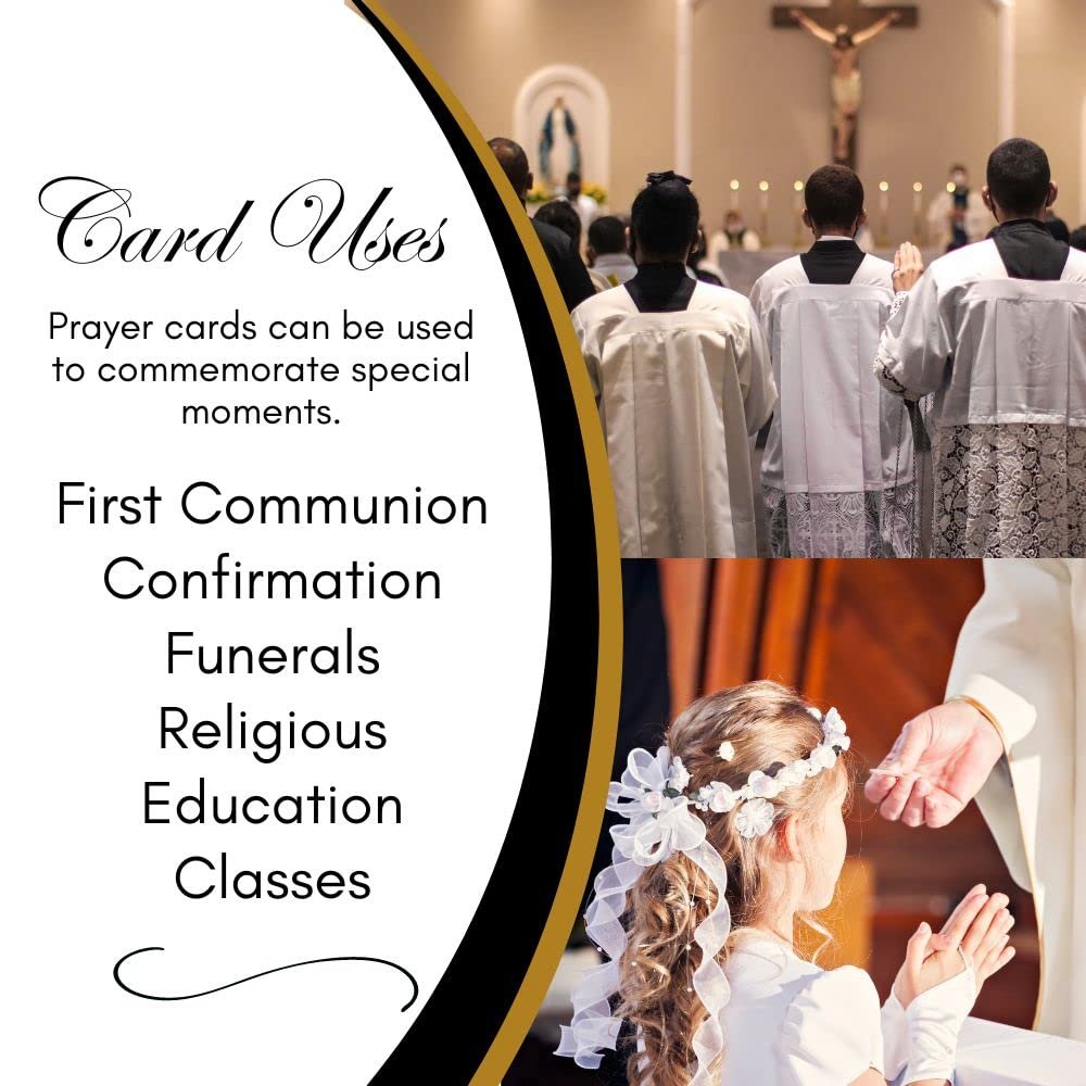 Hirten Confirmation Holy Spirit Breath Laminated Catholic Prayer Holy Card with Prayer on Back, Pack of 25