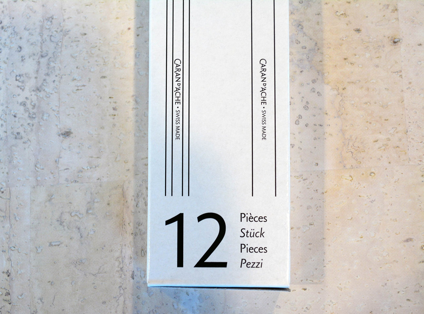 Caran d'Ache Edelweiss 3B Writing Pencil - Made in Switzerland - 12 Pack