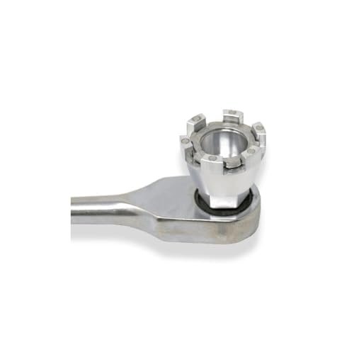 Rack-A-Tiers Nut Snugger Kit: 1/2" & 3/4" Magnetic Locknut Holder, Locknut Wrench, Conduit Locknut Wrench, Electrical Lock Nut Tool (80090)