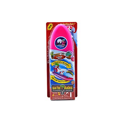 Surfer Dudes Legends & Surfer Pets Wave Powered Mini-Surfer, Pet and Surfboard Beach Toy