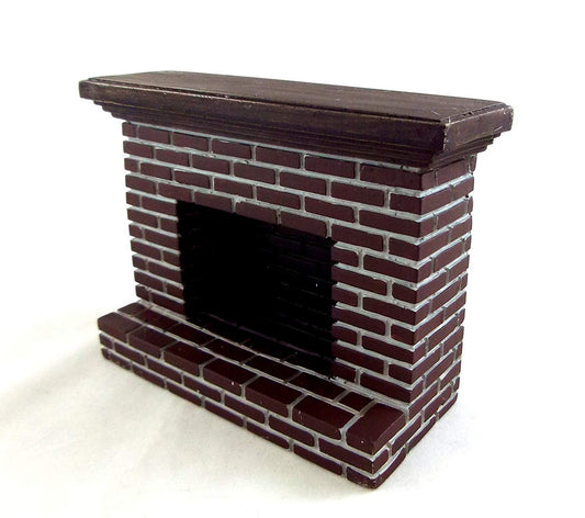 Aztec Imports, Inc. Small red Brick Fireplace