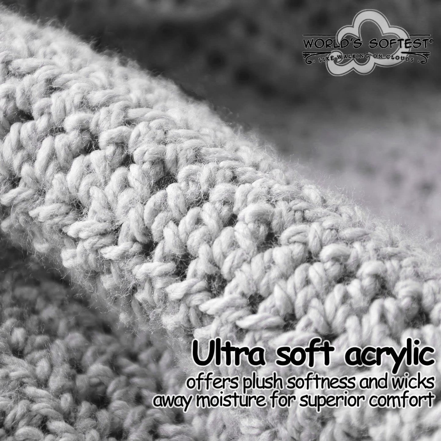 World's Softest Men's Classic Quarter Crew Socks