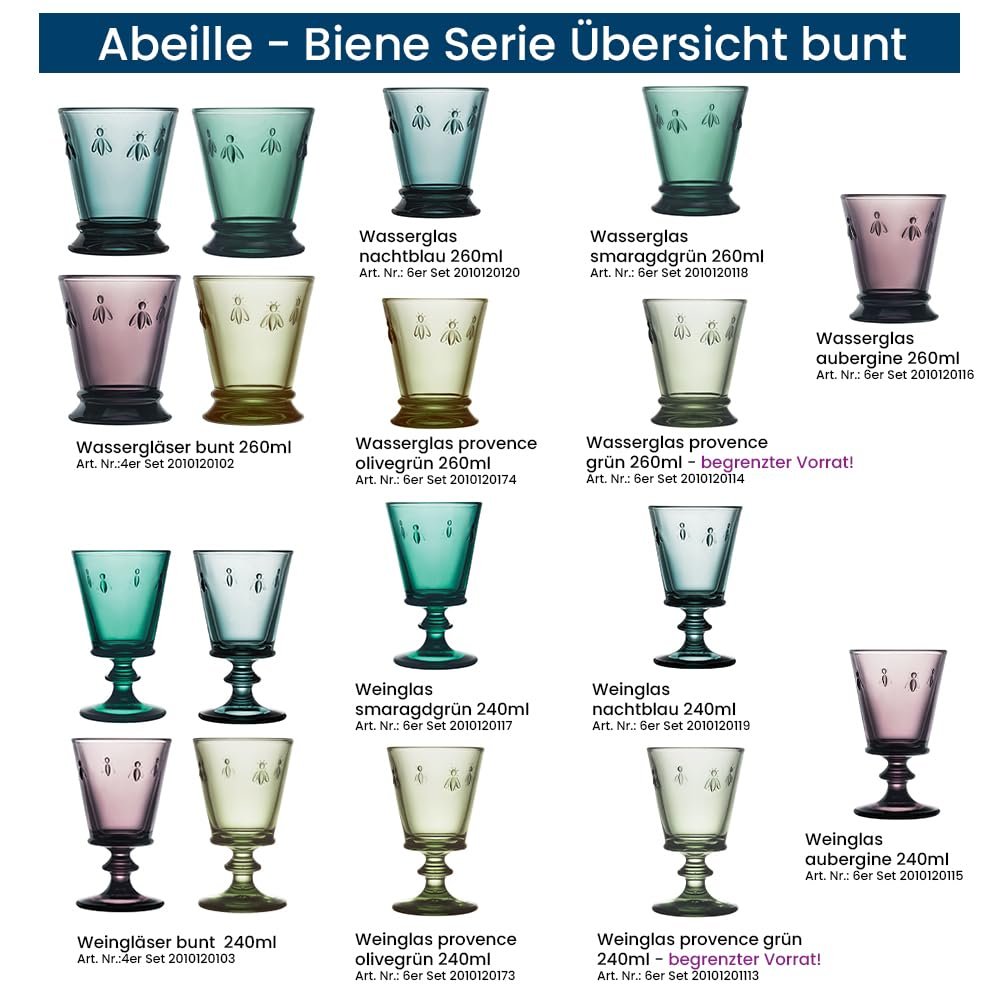 La Rochère - Bee tumbler. Original in France