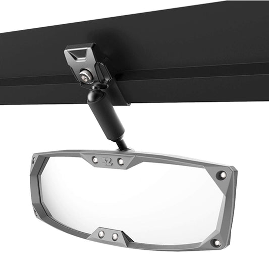 Seizmik Black Halo-R Rearview Mirror with ABS Bezel Pro-Fit for Can-Am 2016-2018 Defender/Defender Max HD5/8/10, and Polaris 2015-2018 Ranger Models 18058