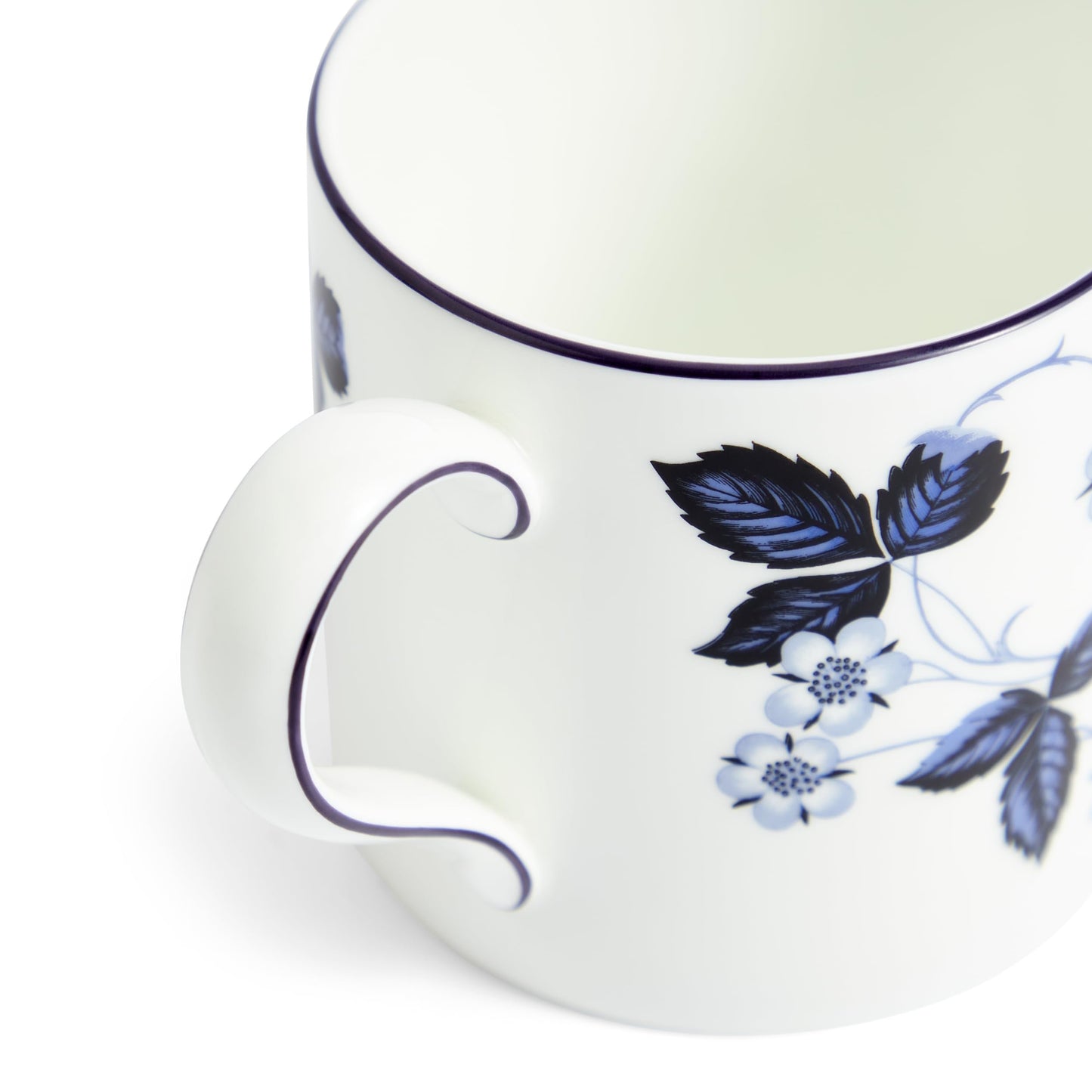 Wedgwood Wild Strawberry Inky Blue Mug 11floz