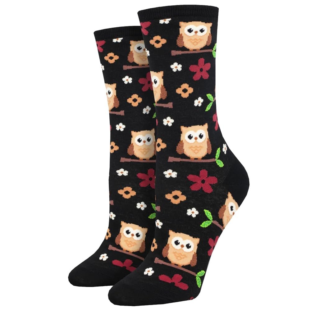 Socksmith Women's Crew Socks Night Owl