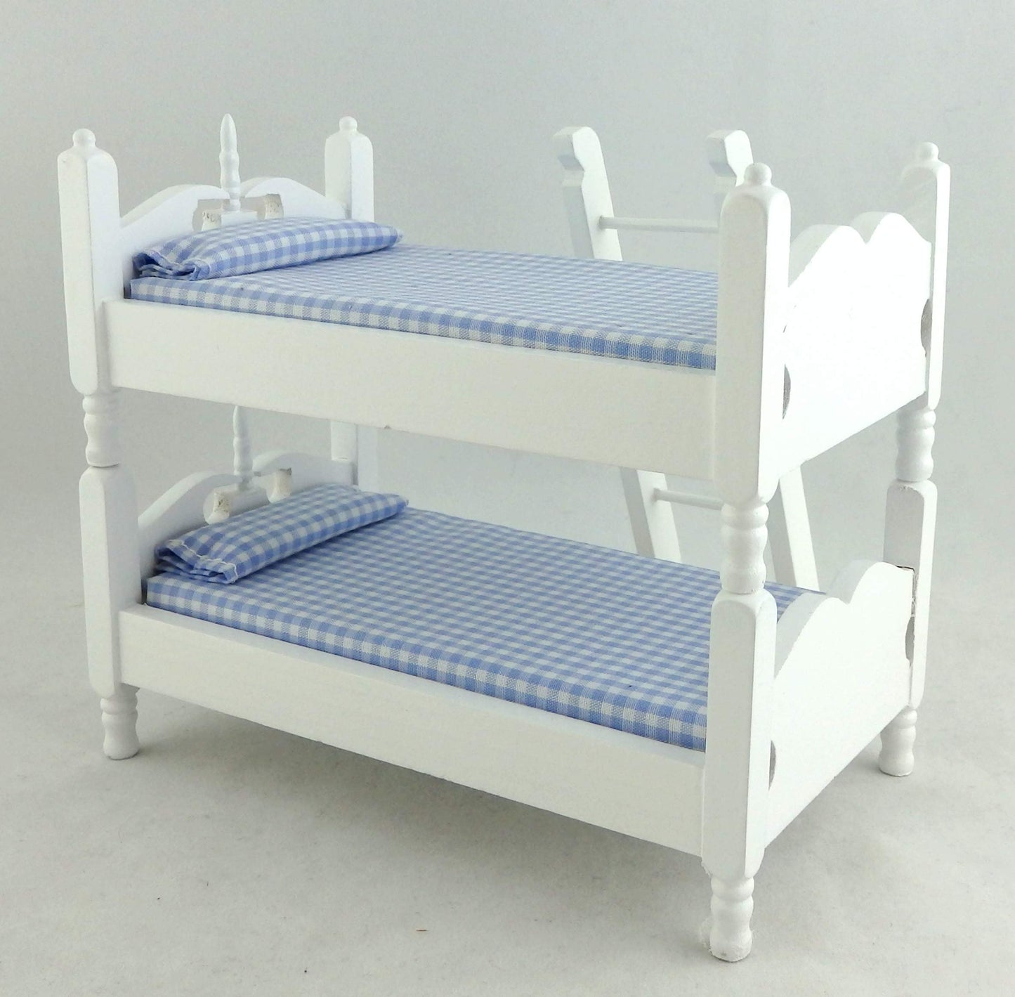 Aztec Imports, Inc. Dollhouse Miniature Student's Bunkbed Loft in White