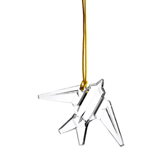 Waterford Origami Bird Ornament