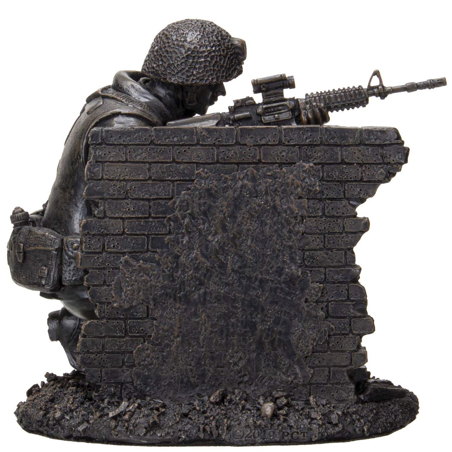 Pacific Giftware America's Finest Brave Soldier Holding Position Military Heroes Collectible Figurine