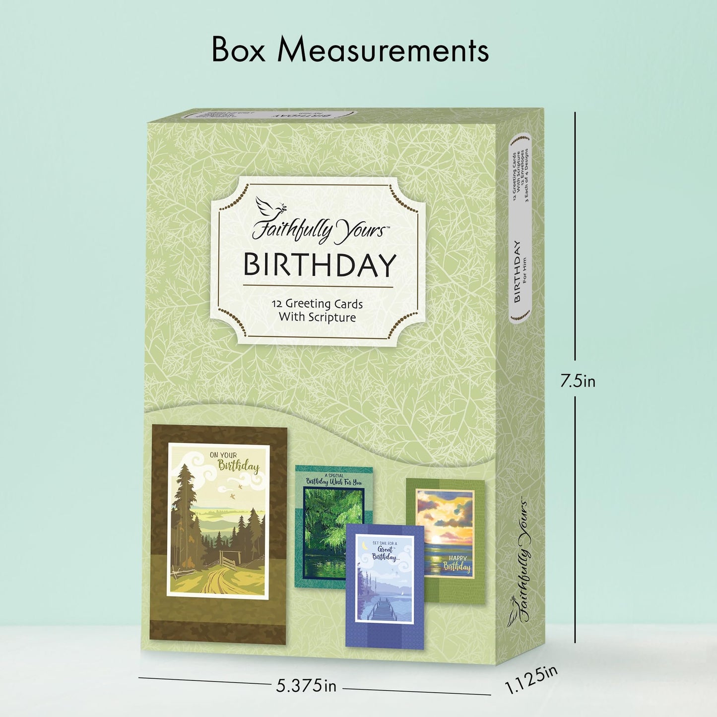 Designer Greetings Faithfully Yours Boxed Everyday Assortment Cards