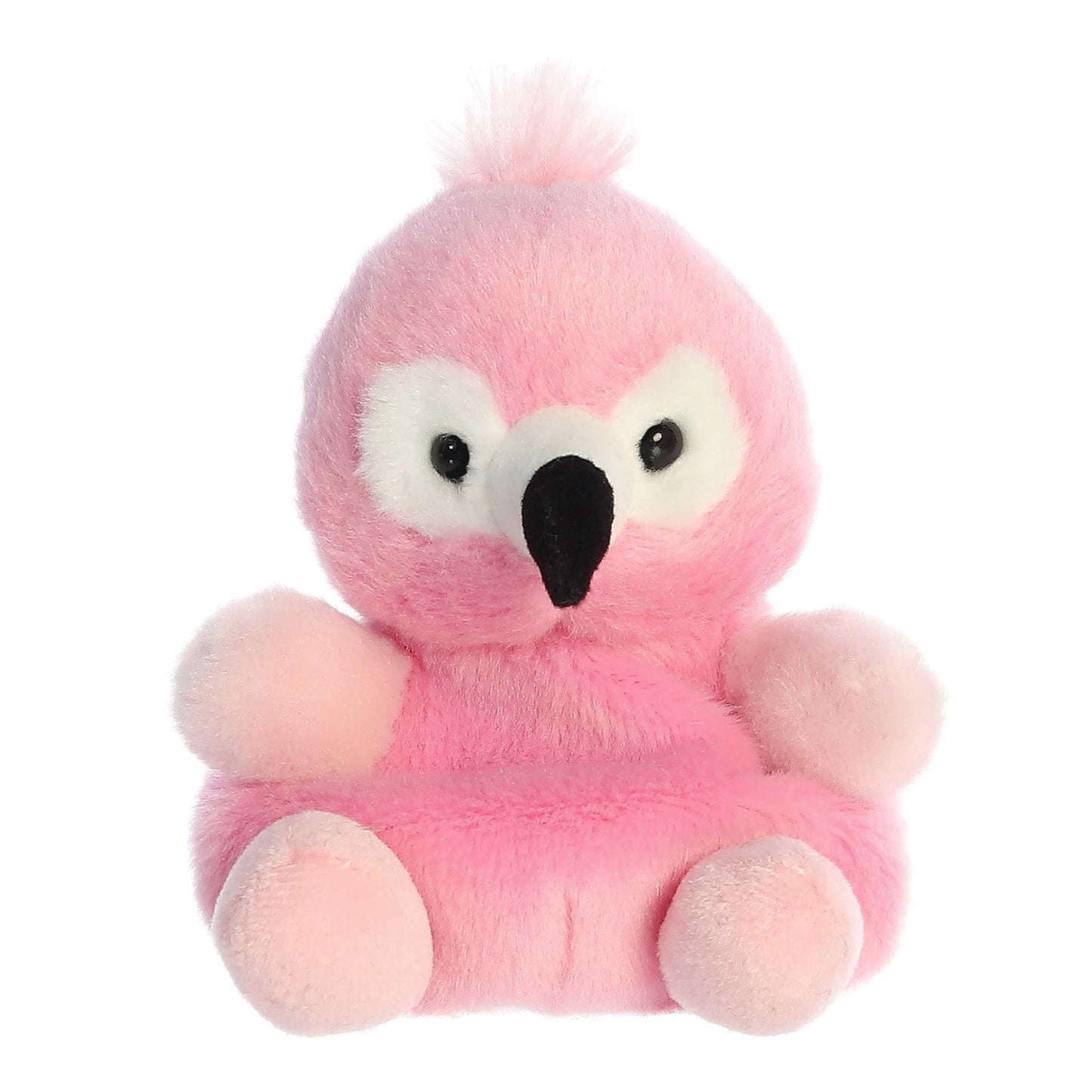 Aurora® Adorable Palm Pals™ Pinky Flamingo™ Stuffed Animal - Fun Collectible Plush for Kids and Adult Collectors - Perfect for Decorating Rooms and Birthday Gifts - Pink 4.5 Inches