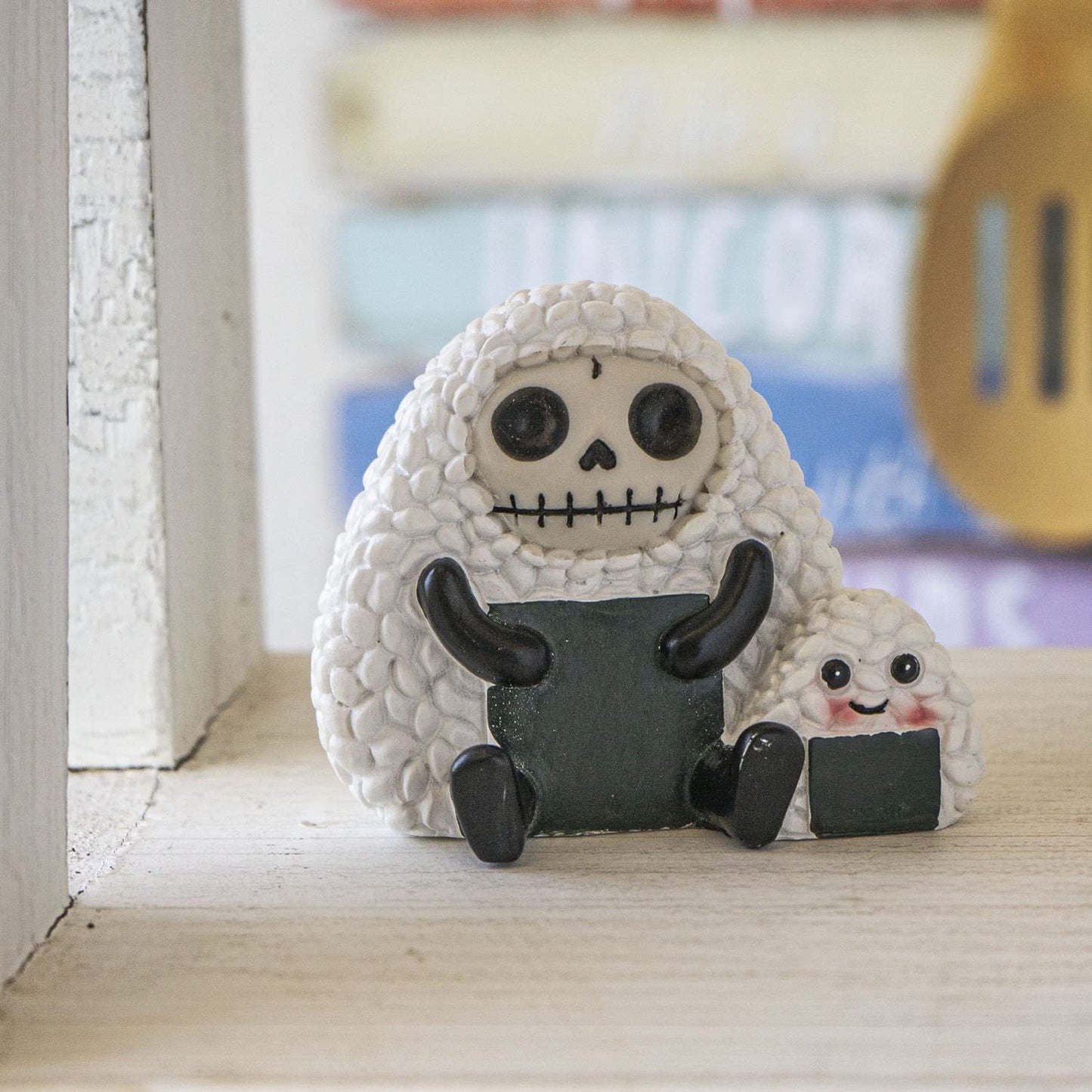 Furrybones Musubi Decorative Fun Skeleton Dressed in a Japanese Rice Ball Costume