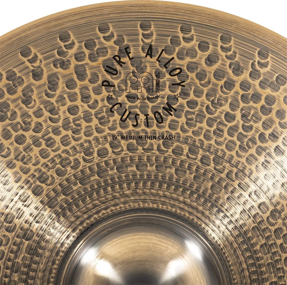 MEINL Cymbals マイネル Pure Alloy Custom Series クラッシュシンバル