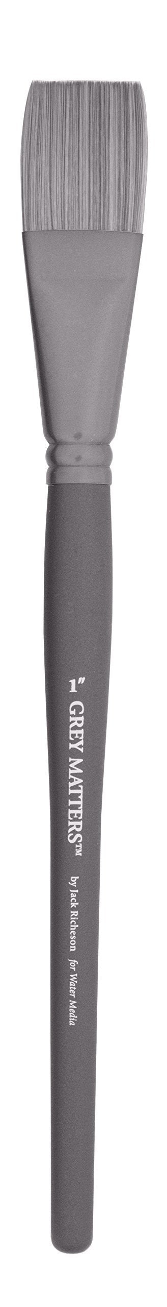 Jack Richeson Grey Matters Synthetic Watercolor Flat 1"