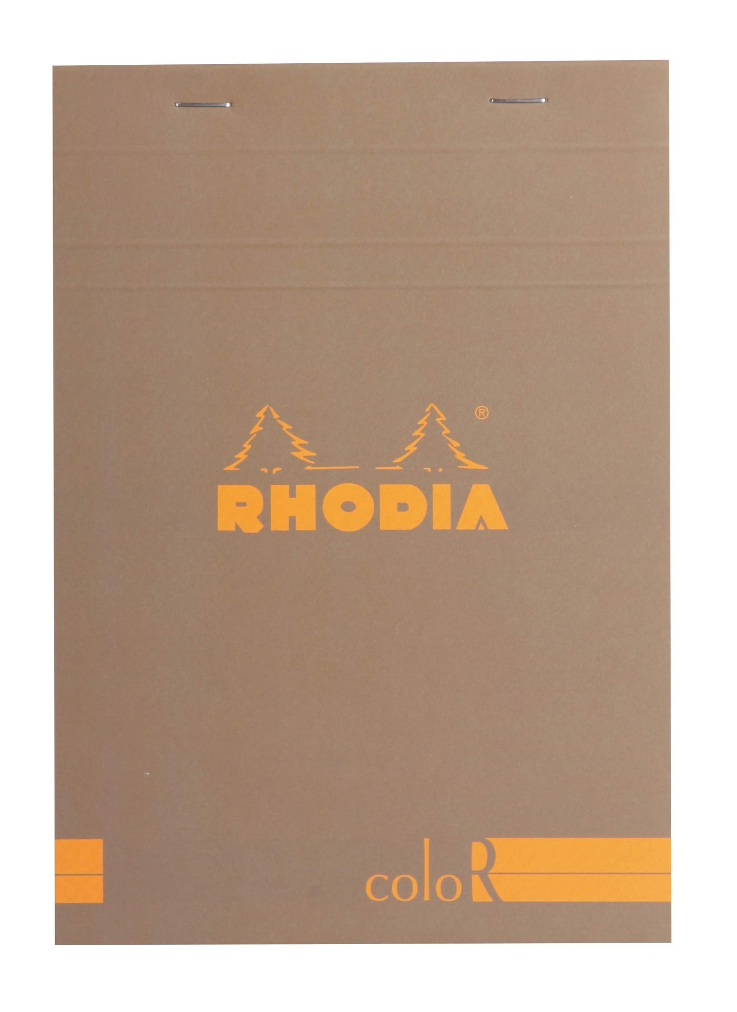 Rhodia A5 Color Head Stapled Pad No16, Lined - Taupe