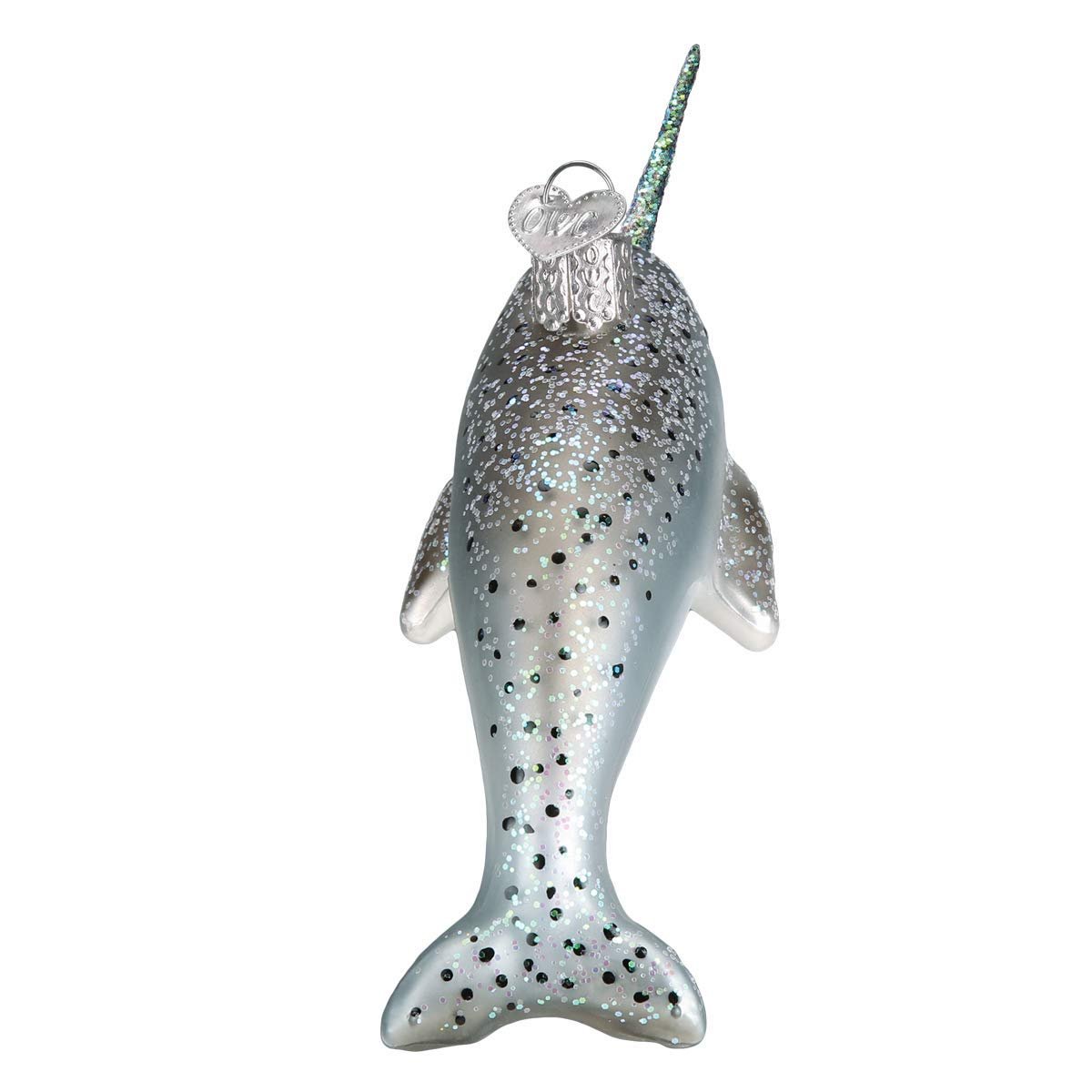 Old World Christmas NARWHAL Ornament, Multi