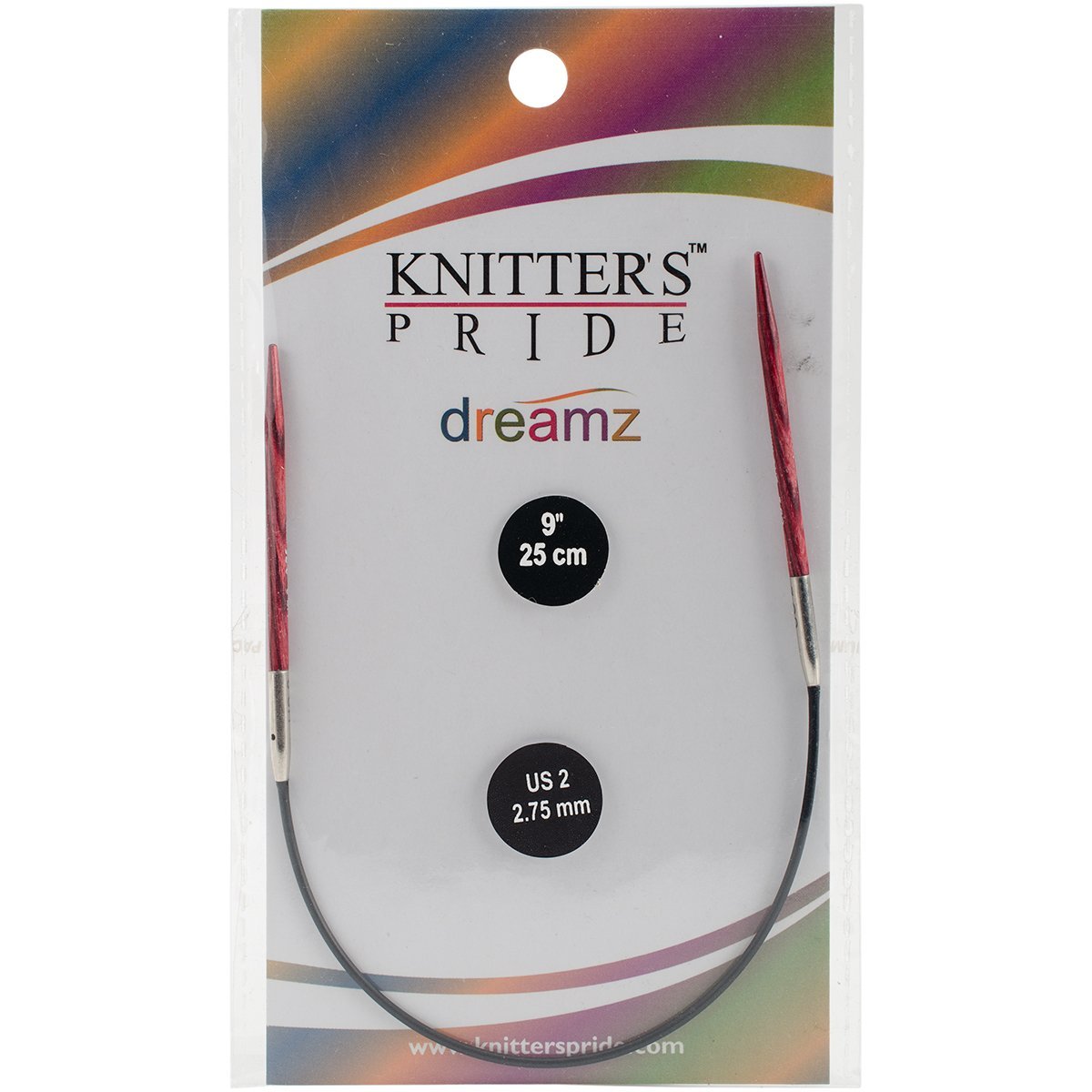 Knitter's Pride Dreamz Fixed Circular Needles 10"-Size 2/2.75mm