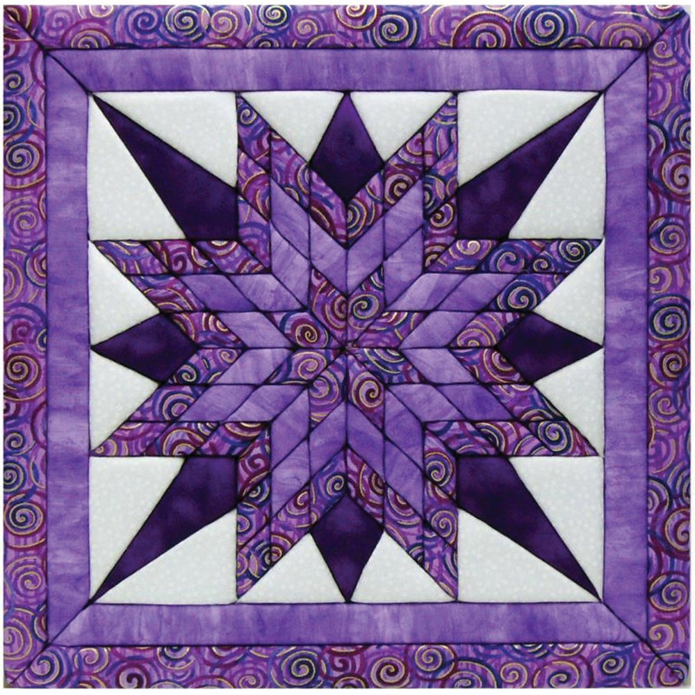 Quilt Magic No Sew Wall Hanging Kit - Starburst