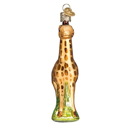 Old World Christmas Ornaments: Zoo and Wildlife Animals Glass Blown Ornaments for Christmas Tree