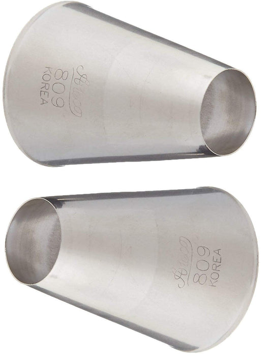 Ateco 2 X 11/16" Plain #809 Pastry Tubes (1, A)