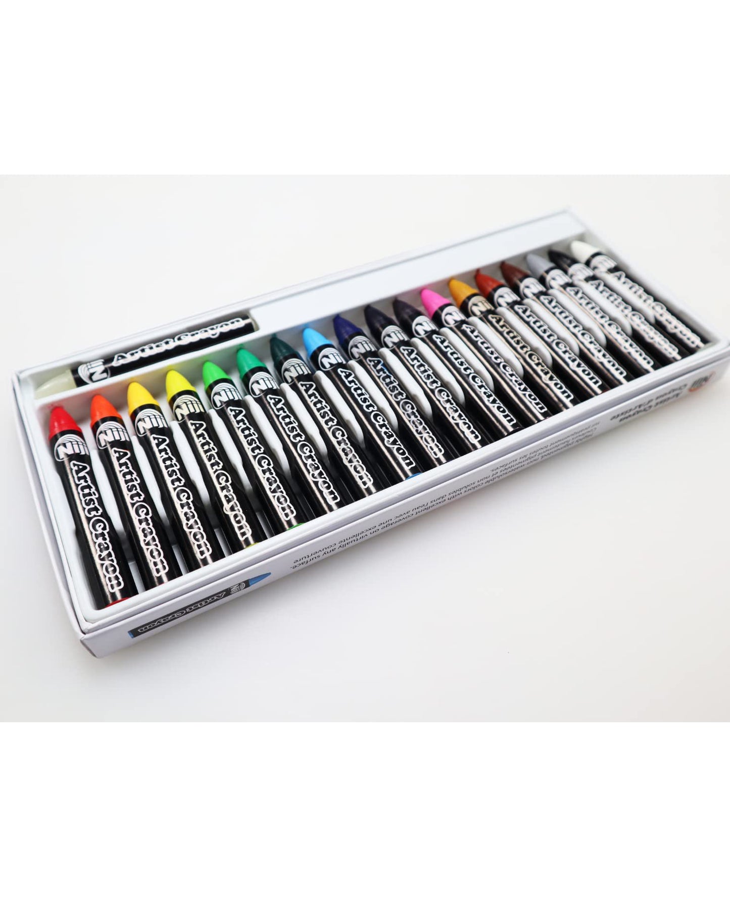 Yasutomo Niji Artist Crayon 18 Colors