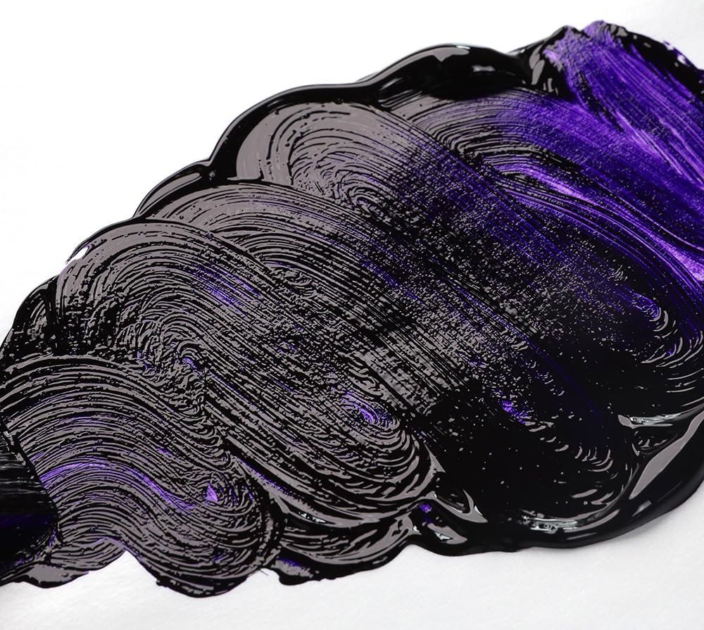 OPEN Slow-Drying Acrylics by GOLDEN, Violet and Blue, Professional Acrylic Paint